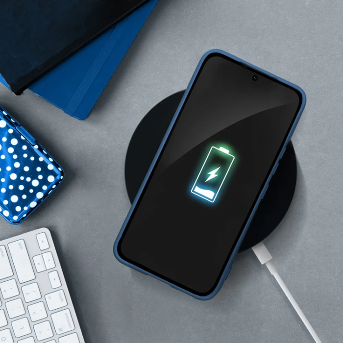 A-One Brand - Mobilskal För Galaxy S26 Plus Silikon - Blå