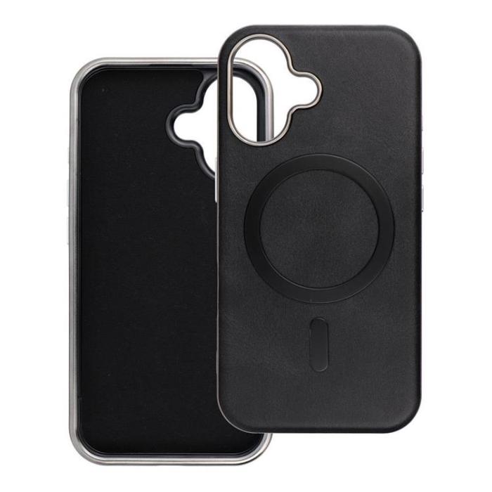 A-One Brand - iPhone 15 Mobilskal Magsafe Gentleman - Svart