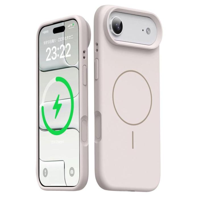 A-One Brand - iPhone Air Mobilskal MagSafe Liquid Silikon - Antikvit