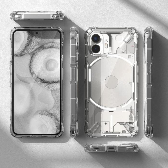 Ringke - Ringke Nothing Phone 2 Mobilskal Fusion X - Clear