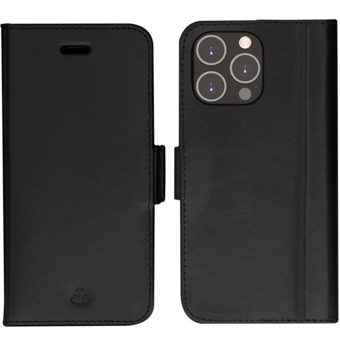 UTGATT1 - Dbramante iPhone 14 Pro Max Plånboksfodral Copenhagen - Svart