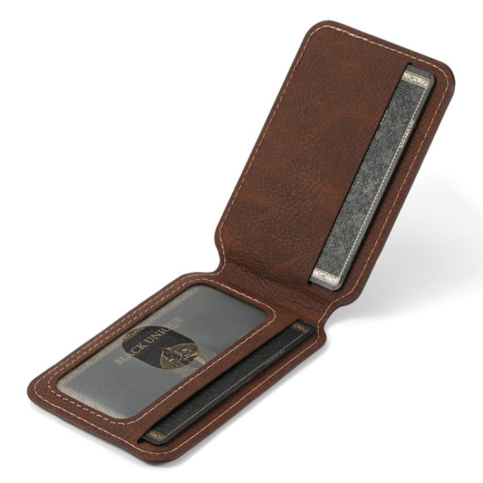 SUTENI - SUTENI iPhone 17 Air Mobilskal MagSafe Kickstand H16 - Brun