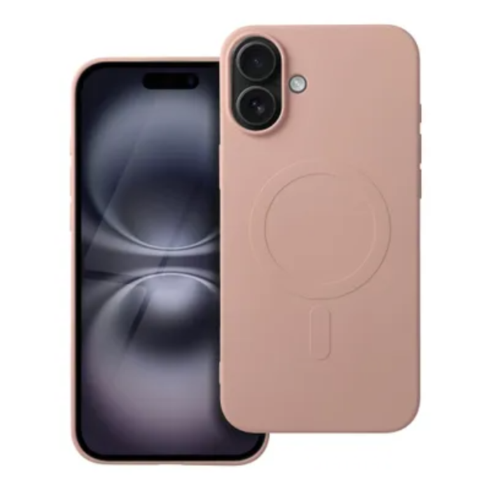 OEM - iPhone 16 Plus Mobilskal Magsafe Silikon - Rosa