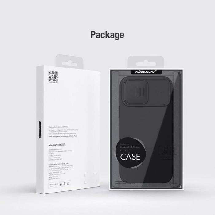 Nillkin - Nillkin iPhone 14 Pro Skal Magsafe Magnetic - Grön