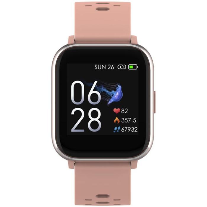 Denver - DENVER Smartwatch Kroppstemp/Hjärtfrekvens/IP67 - Rosa