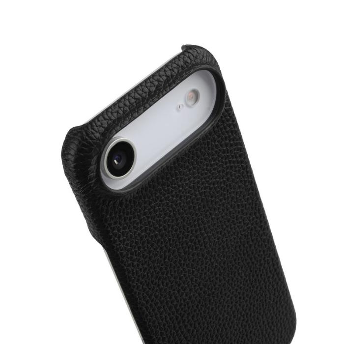 Melkco - MELKCO Mobilskal till iPhone Air Äkta Läder PC Svart