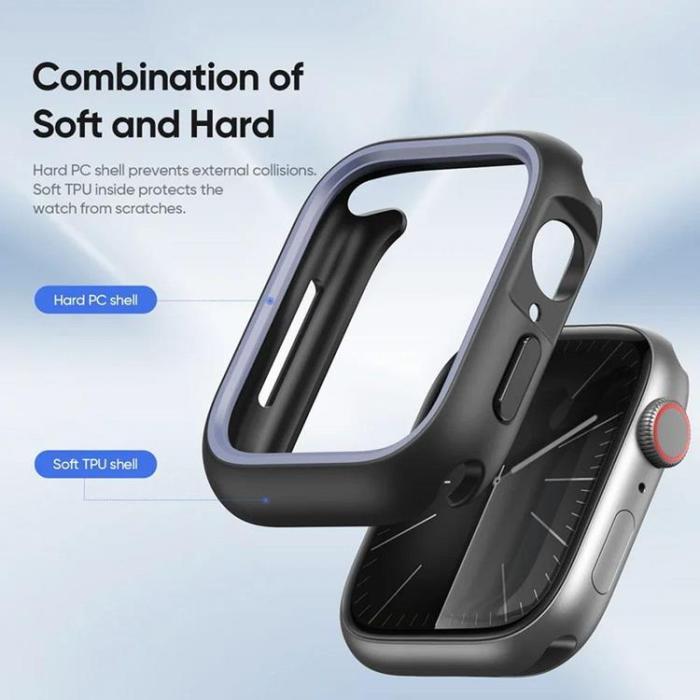 Dux Ducis - Dux Ducis Apple Watch 46mm Series 10 Skal Bamo - Svart/Grå