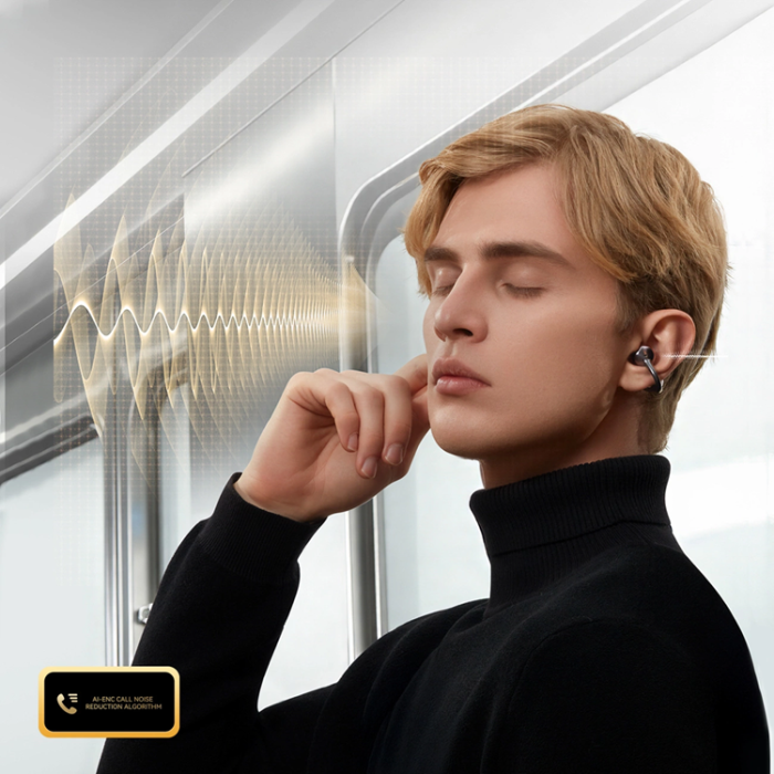 Joyroom - Joyroom Openfree Trådlösa Hörlurar Open-ear - Silver