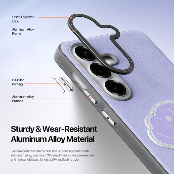 Dux Ducis - DUX DUCIS Mobilskal till Galaxy S26 Plus Ringhållare/Handledsrem Luvy Series