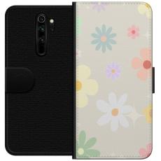 iSecrets - Plånboksfodral till Xiaomi Redmi Note 8 Pro med fejdande blommor