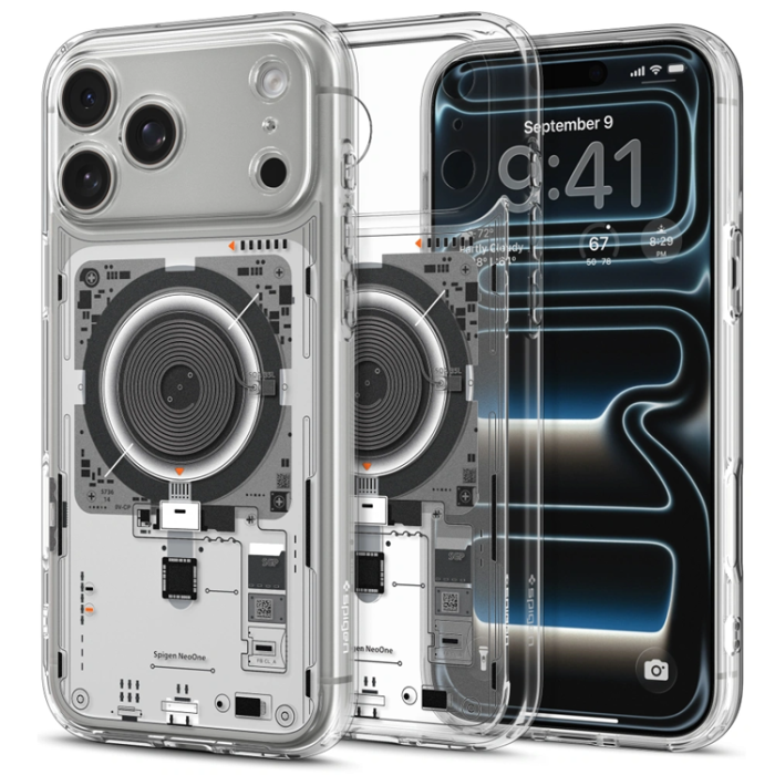 Spigen - Spigen iPhone 17 Pro Mobilskal Magsafe Ultra Hybrid - Neo One