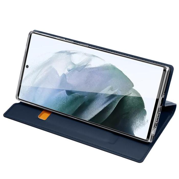Dux Ducis - Dux Ducis Skin Series Fodral Galaxy S22 Ultra - Blå