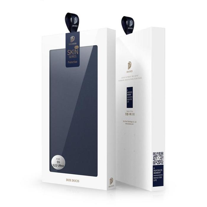 Dux Ducis - Dux Ducis Skin Series Fodral Galaxy S22 Ultra - Blå