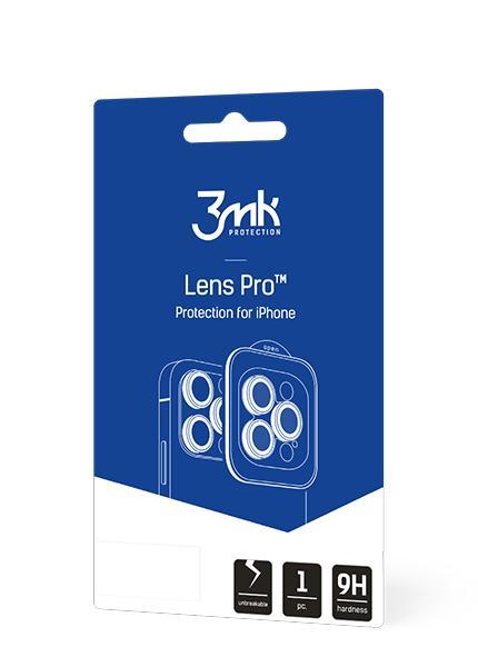 3mk iPhone 15 Pro Max HybridGlass Kameralinskydd - Silver | 5468 | AlltMobil