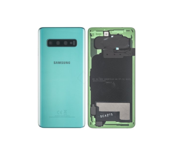 UTGATT1 - Samsung Galaxy S10 Baksida - Grön