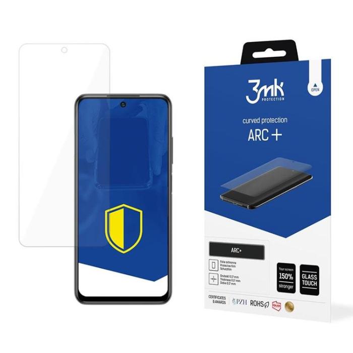 3MK - 3MK Xiaomi Redmi Note 10 5G Plastfilm Skärmskydd ARC+ Transparent