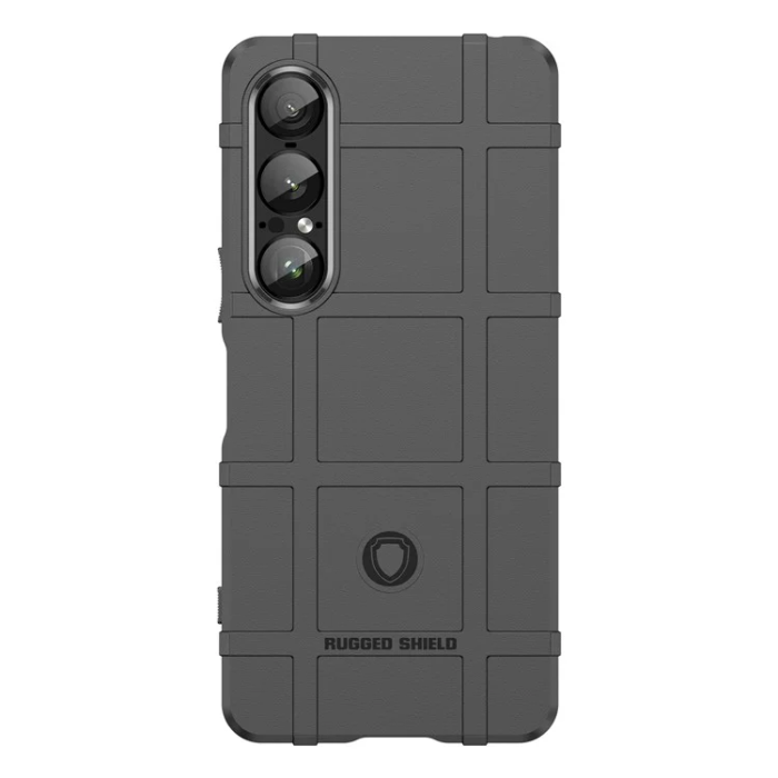 A-One Brand - Sony Xperia 1 VII Mobilskal Grid Scratch-Proof - Svart
