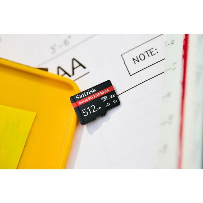 Sandisk - SANDISK Microsd Card Express 880MB/s U3 C10 512GB