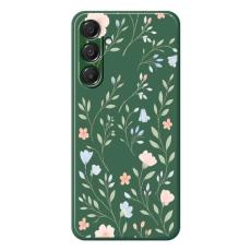 OEM - Mobilskal f&ouml;r Samsung Galaxy S26 Plus TPU Blomm&ouml;nster - Gr&ouml;n
