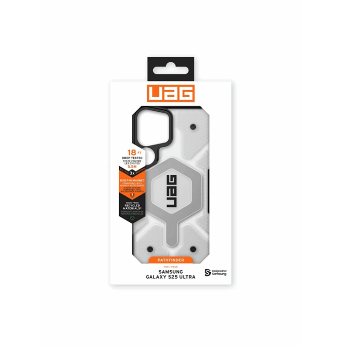 UAG - UAG Galaxy S25 Ultra Mobilskal MagSafe Pathfinder Magnet - Clear/Grå