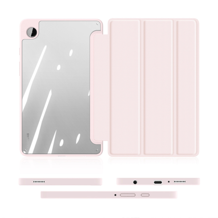 Dux Ducis - Dux Ducis Galaxy Tab A9 Fodral Toby Flip Stativ - Rosa