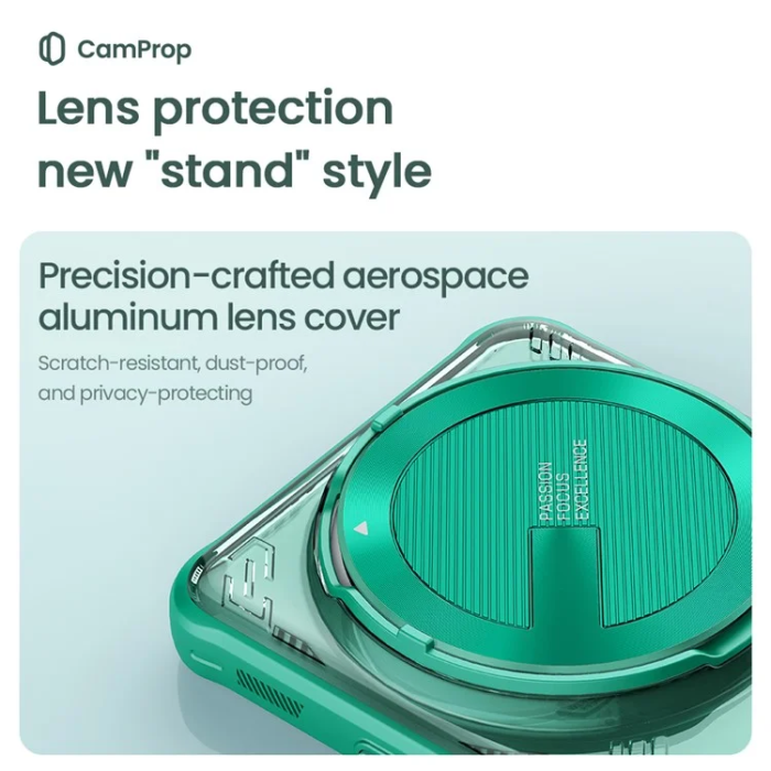 Nillkin - Nillkin Mobilskal till Xiaomi 15 Ultra Iceblade Prop Kickstand - Grön