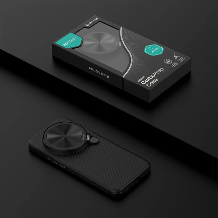 Nillkin - Nillkin Xiaomi 15 Ultra Mobilskal MagSafe Linsstativ - Svart