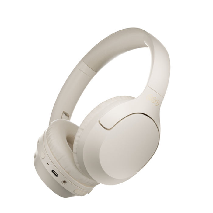 QCY - QCY Trådlös Hörlurar On-Ear H2 Pro - Vit