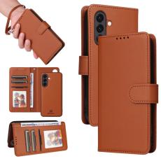 BETOPNICE - BETOPNICE Samsung Galaxy A36 5G Pl&aring;nboksfodral Konstl&auml;der - Brun