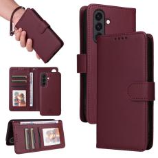 BETOPNICE - BETOPNICE Samsung Galaxy A36 5G Pl&aring;nboksfodral Konstl&auml;der - Vinr&ouml;d