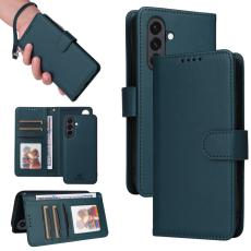 BETOPNICE - BETOPNICE Samsung Galaxy A36 5G Pl&aring;nboksfodral - Detachable Konstl&auml;der- Bl&aring;