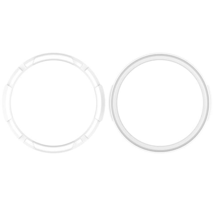 OEM - Galaxy Watch 6 Classic (43mm) Skal TPU med Bezel Ring - Vit