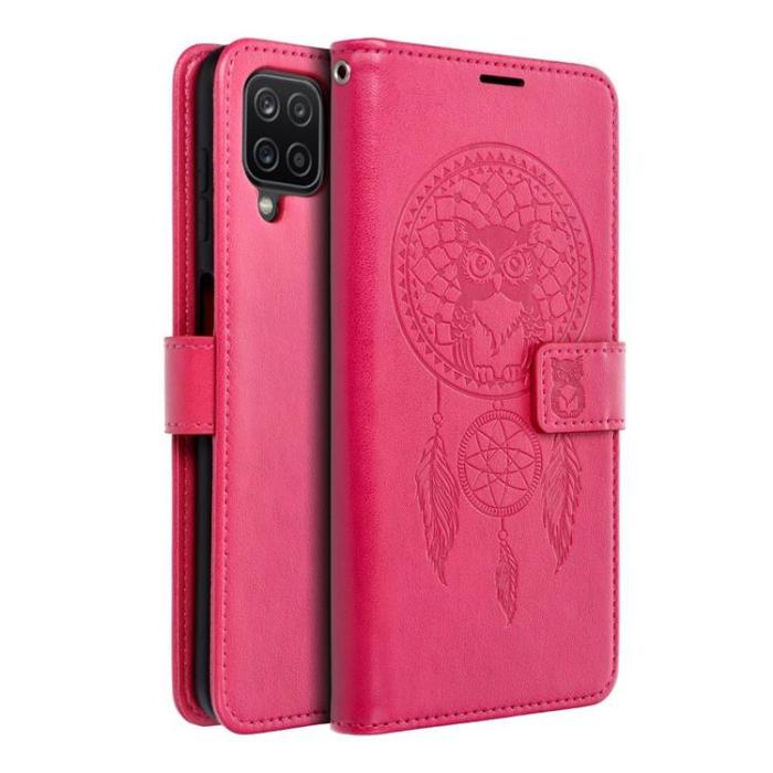 OEM - Galaxy A12/M12 Plånboksfodral Mezzo - Magenta