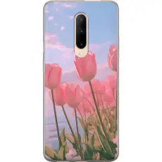 Gustaf - Mobilskal till OnePlus 7 Pro med Rosa Tulpaner
