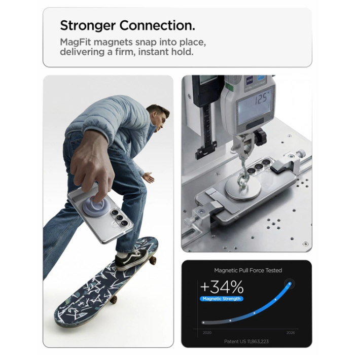 Spigen - Spigen Mobilskal För Galaxy S26 Plus MagSafe Ultra Hybrid 