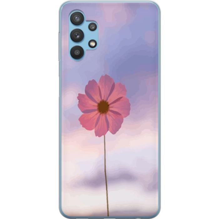 iSecrets - Mobilskal till Samsung Galaxy A32 5G med Rosa blomma