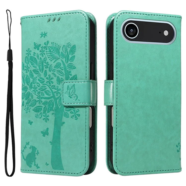 iPhone Air Plånboksfodral Tree Pattern - Grön | 2353 | AlltMobil