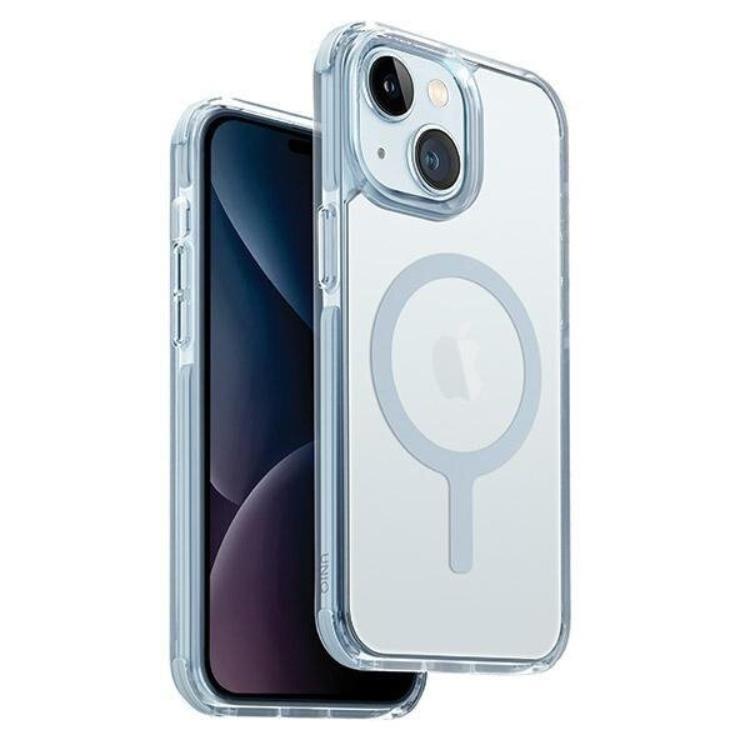 UNIQ iPhone 15/14 Plus Mobilskal Magsafe Combat - Ljusblå | 2353 | AlltMobil