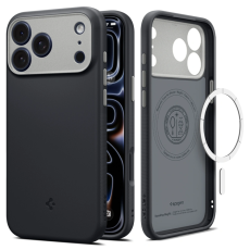 Spigen - Spigen Mobilskal F&ouml;r iPhone 17 Pro Max/18 Pro Max Magsafe Nano Pop - Svart