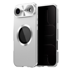A-One Brand - iPhone Air Mobilskal MagSafe med Skärmskydd PC + Metal - Silver