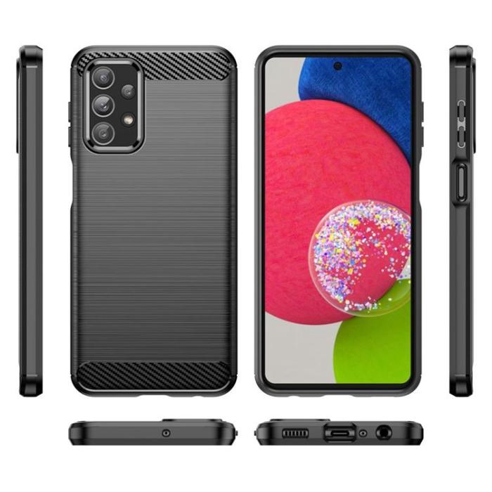UTGATT1 - Carbon TPU Skal Galaxy M23 5G - Svart