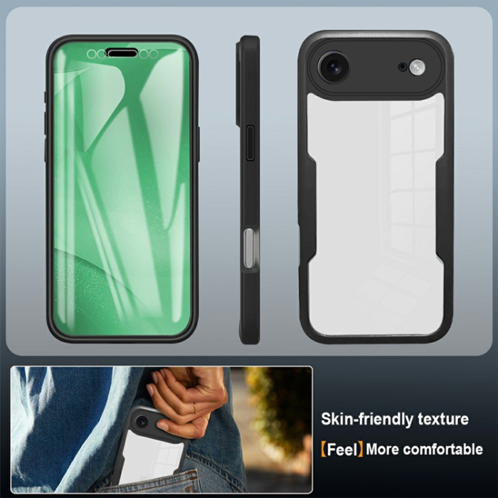A-One Brand - iPhone 17 Air Mobilskal Acrylic + TPU - Rosa