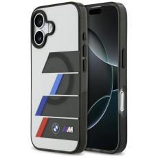 BMW - BMW iPhone 17 Mobilskal MagSafe Metal Tricolor Lines - Anthracite