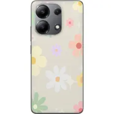 Gustaf - Mobilskal till Xiaomi Redmi Note 13 4G med fejdande blommor