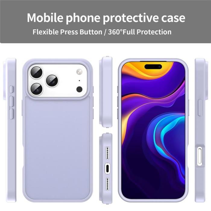 A-One Brand - iPhone 17 Pro Mobilskal Skin Touch Matte - Lila