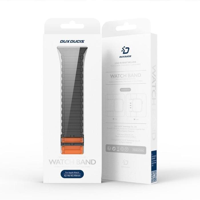 Dux Ducis - Dux Ducis Apple Watch 44/45/46/49mm Armband KJ Nylon - Blå