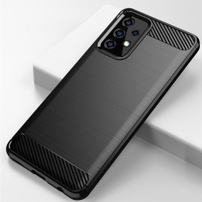 Forcell - Galaxy A52s/A52 5G/A52 4G Skal Forcell Carbon - Svart
