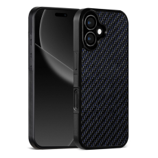 A-One Brand - iPhone 17 Mobilskal Aramid Fiber Shockproof - Blå