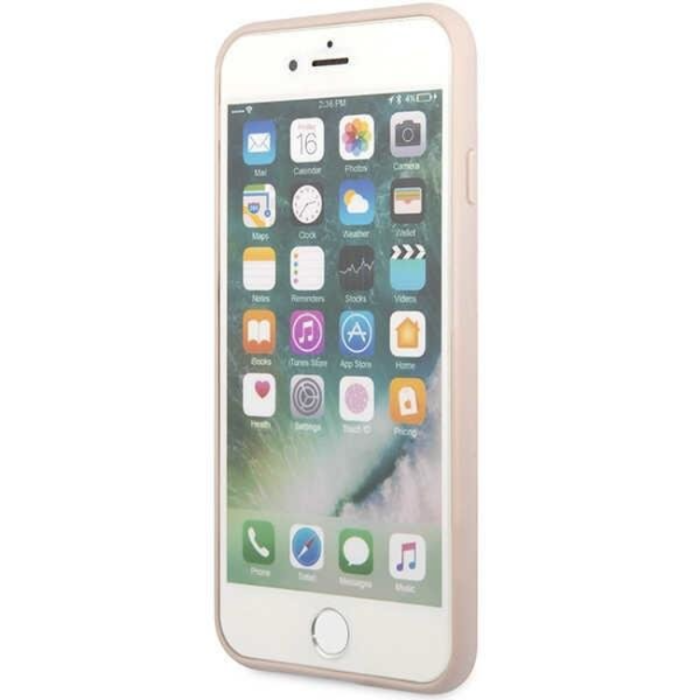 Guess - Guess iPhone 7/8/SE (2020/2022) Mobilskal Stripe - Rosa