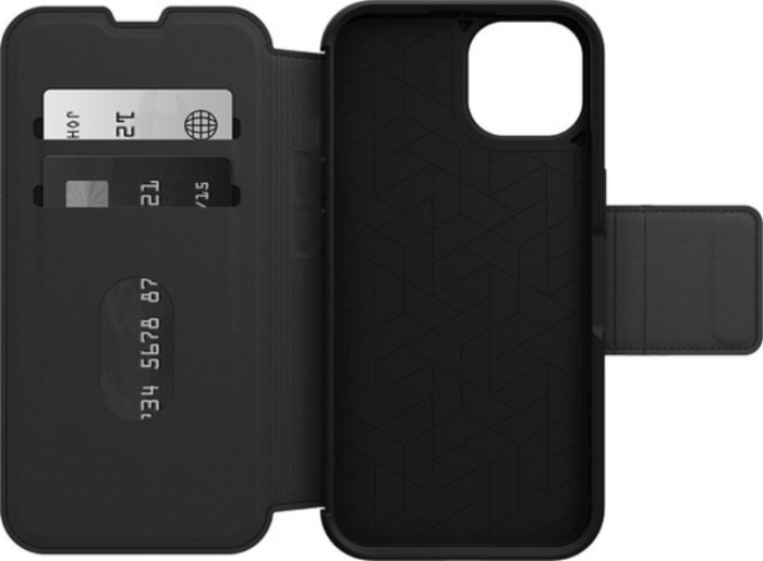 UTGATT5 - Otterbox iPhone 14 Plånboksfodral Strada - Svart